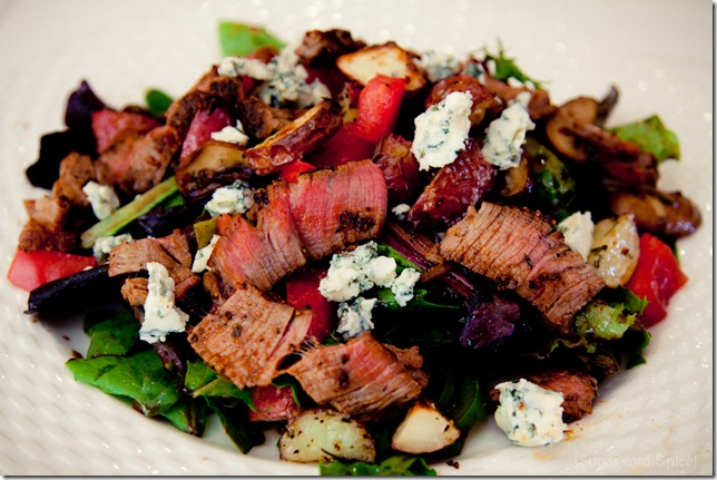 Chicago Filet Mignon Steak Salad-113